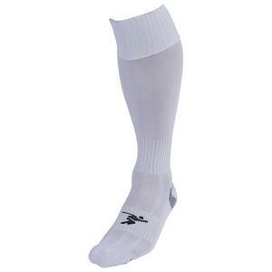 Precision Childrens/Kids Pro Plain Soccer Socks / White